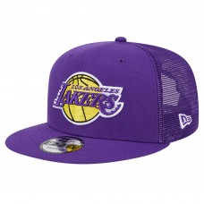 Бейсболка Los Angeles Lakers New Era Evergreen Meshback 9FIFTY - Purple