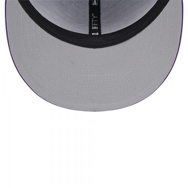 Бейсболка Los Angeles Lakers New Era Evergreen Meshback 9FIFTY - Purple