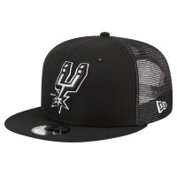 Бейсболка San Antonio Spurs New Era Evergreen Meshback 9FIFTY - Black