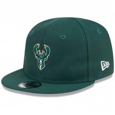 Newborn & Малышам Milwaukee Bucks New Era Hunter Green My First 9FIFTY Adjustable Hat
