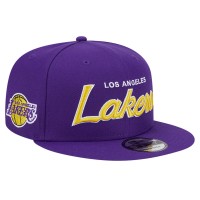 Бейсболка Los Angeles Lakers New Era Evergreen Script Side Patch 9FIFTY - Purple
