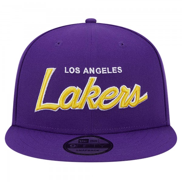 Бейсболка Los Angeles Lakers New Era Evergreen Script Side Patch 9FIFTY - Purple