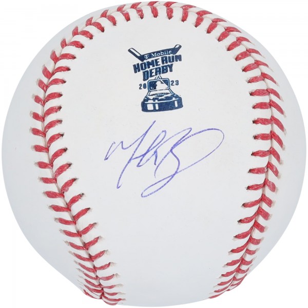 Mookie Betts Los Angeles Dodgers Autographed Fanatics Authentic 2023 Home Run Derby Logo Baseball