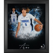 Anthony Black Orlando Magic Autographed Fanatics Authentic Framed 20 x 24 In Focus Photograph
