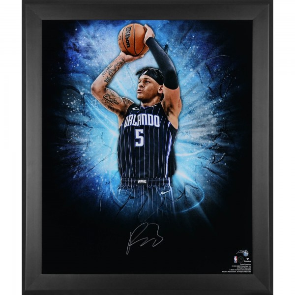 Paolo Banchero Orlando Magic Autographed Fanatics Authentic 20 x 24 In Focus Photograph