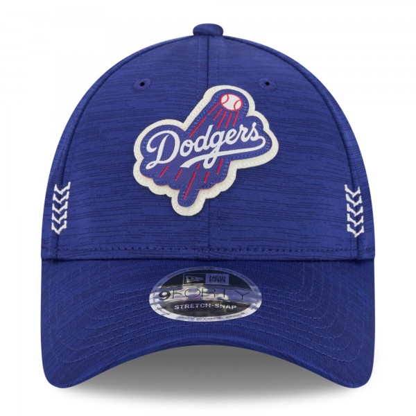 Бейсболка Los Angeles Dodgers New Era Royal 2024 Clubhouse 9FORTY