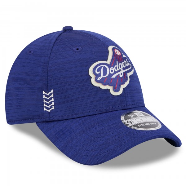 Бейсболка Los Angeles Dodgers New Era Royal 2024 Clubhouse 9FORTY