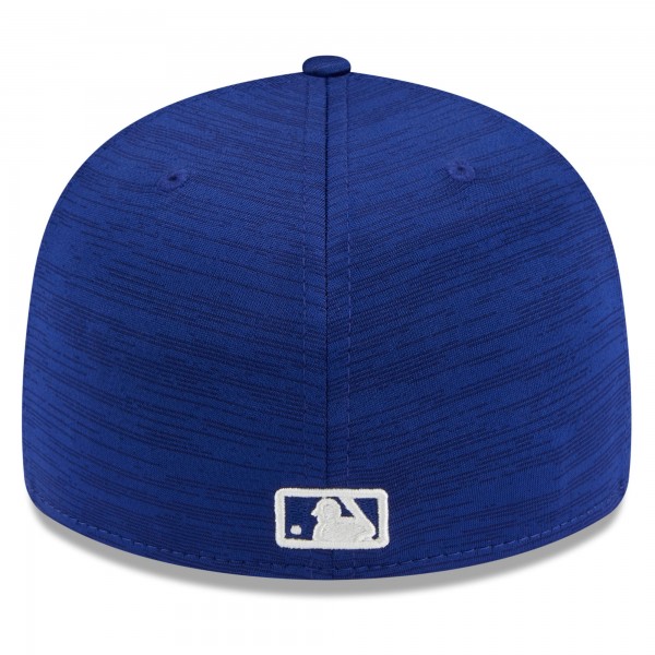 Бейсболка Los Angeles Dodgers New Era Royal 2024 Clubhouse Low Profile 59FIFTY