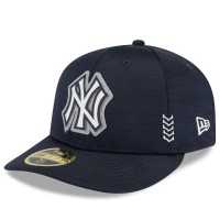 Бейсболка New York Yankees New Era Navy 2024 Clubhouse Low Profile 59FIFTY