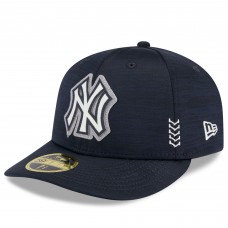 Бейсболка New York Yankees New Era Navy 2024 Clubhouse Low Profile 59FIFTY