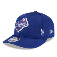 Бейсболка Los Angeles Dodgers New Era Royal 2024 Clubhouse Low Profile 9FIFTY Snapback