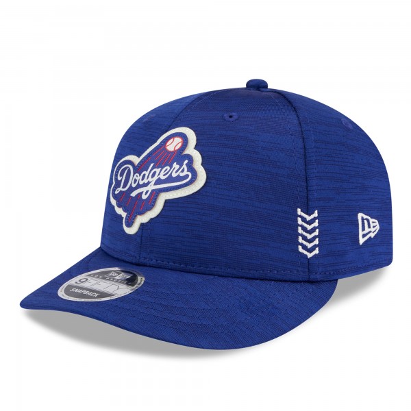Бейсболка Los Angeles Dodgers New Era Royal 2024 Clubhouse Low Profile 9FIFTY Snapback
