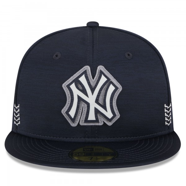 Бейсболка New York Yankees New Era Navy 2024 Clubhouse 59FIFTY