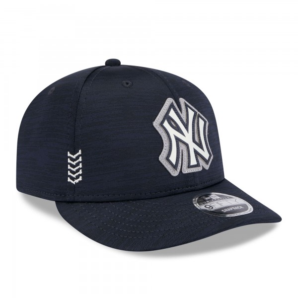 Бейсболка New York Yankees New Era Navy 2024 Clubhouse Low Profile 9FIFTY Snapback