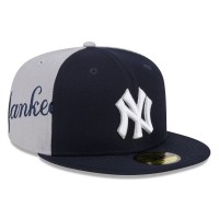 Бейсболка New York Yankees New Era Navy/Gray Gameday Sideswipe 59FIFTY
