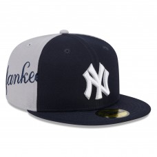 Бейсболка New York Yankees New Era Navy/Gray Gameday Sideswipe 59FIFTY