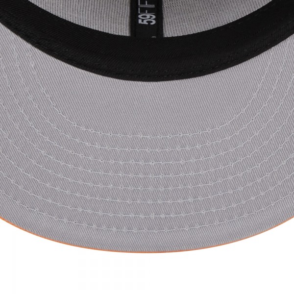 Бейсболка New York Yankees New Era Brown/Orange Spring Color Basic Two-Tone 59FIFTY
