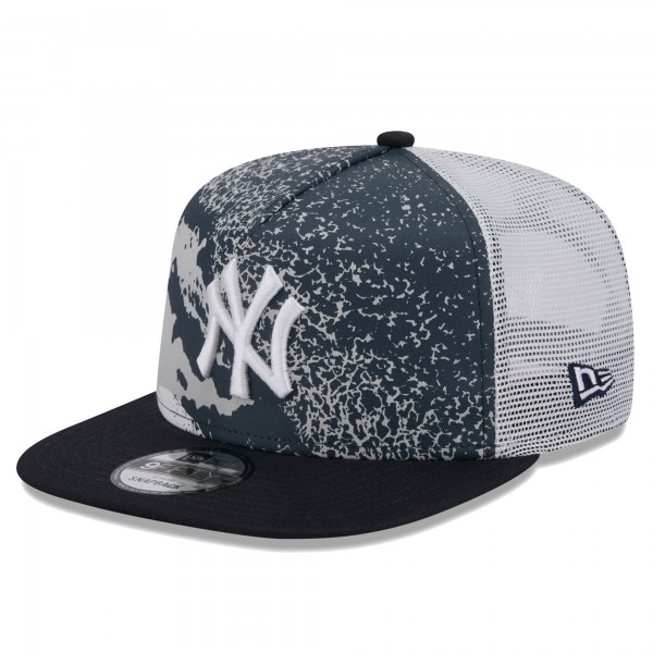 Бейсболка New York Yankees New Era Navy Court Sport 9FIFTY Snapback