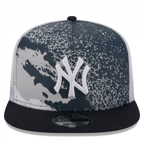 Бейсболка New York Yankees New Era Navy Court Sport 9FIFTY Snapback