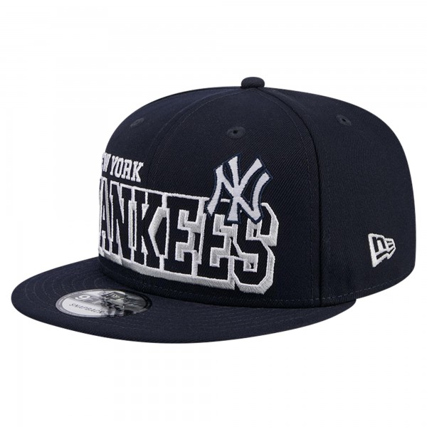 Бейсболка New York Yankees New Era Navy Game Day Bold 9FIFTY Snapback