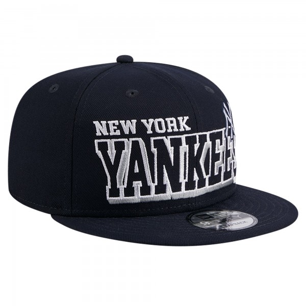 Бейсболка New York Yankees New Era Navy Game Day Bold 9FIFTY Snapback
