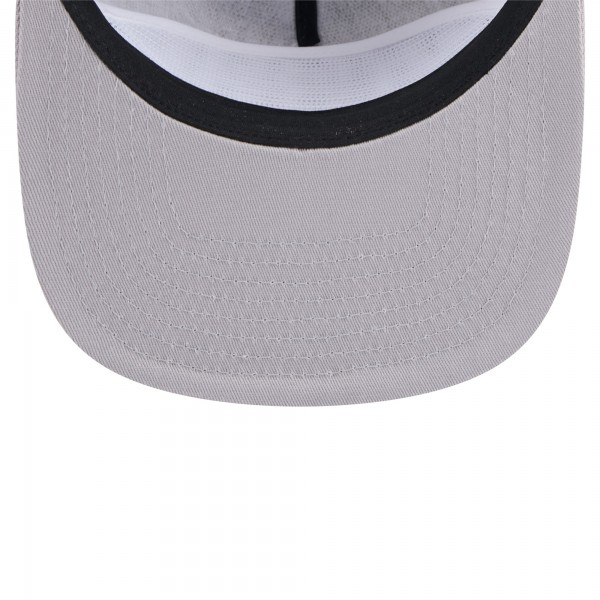 New York Yankees New Era Black Throwback Meshback Golfer Hat