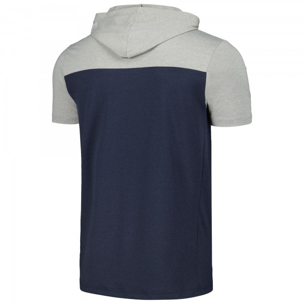 Футболка USMNT 5th & Ocean by New Era Active Short Sleeve Hoodie - Navy