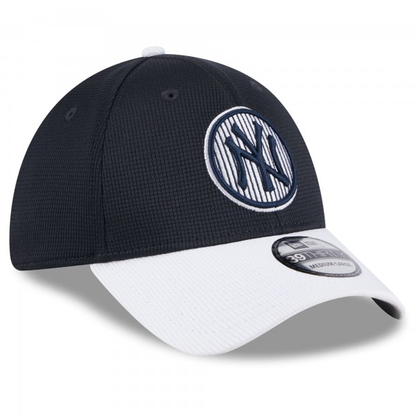 Бейсболка New York Yankees New Era Navy 2025 Batting Practice 39THIRTY