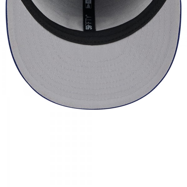 Бейсболка Los Angeles Dodgers New Era Royal 2025 Batting Practice 59FIFTY