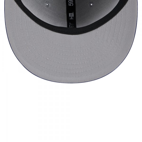 Бейсболка Los Angeles Dodgers New Era Gray 2025 Batting Practice 59FIFTY