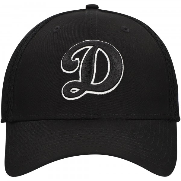 Бейсболка Los Angeles Dodgers New Era Black Neo 39THIRTY