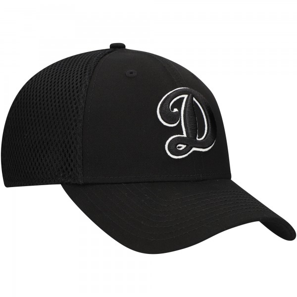 Бейсболка Los Angeles Dodgers New Era Black Neo 39THIRTY