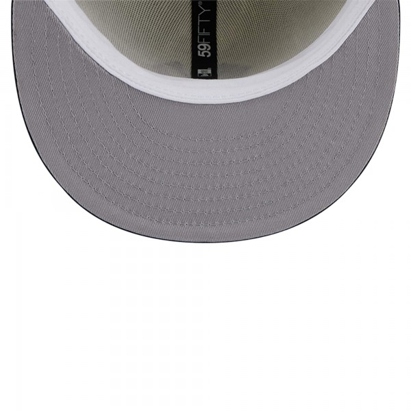 Бейсболка New York Yankees New Era Cream Cooperstown Collection Chrome 59FIFTY