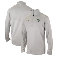 Кофта на короткой молнии Boston Celtics Columbia Omni-Wick Rockin It - Heather Gray