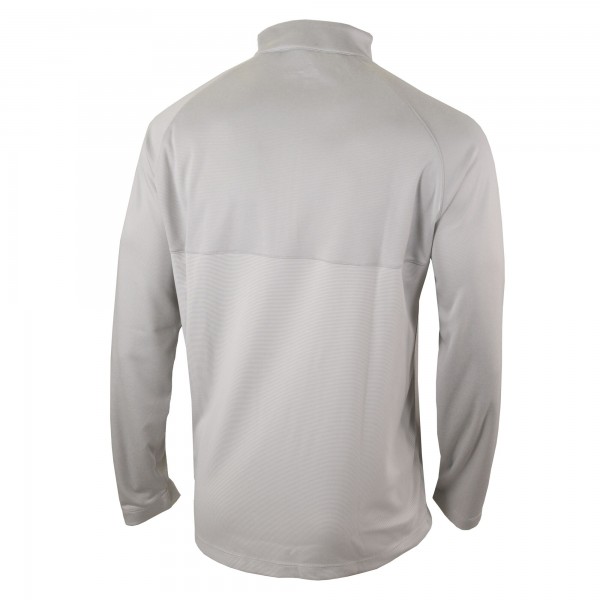 Кофта на короткой молнии Milwaukee Bucks Columbia Omni-Wick Rockin It - Heather Gray