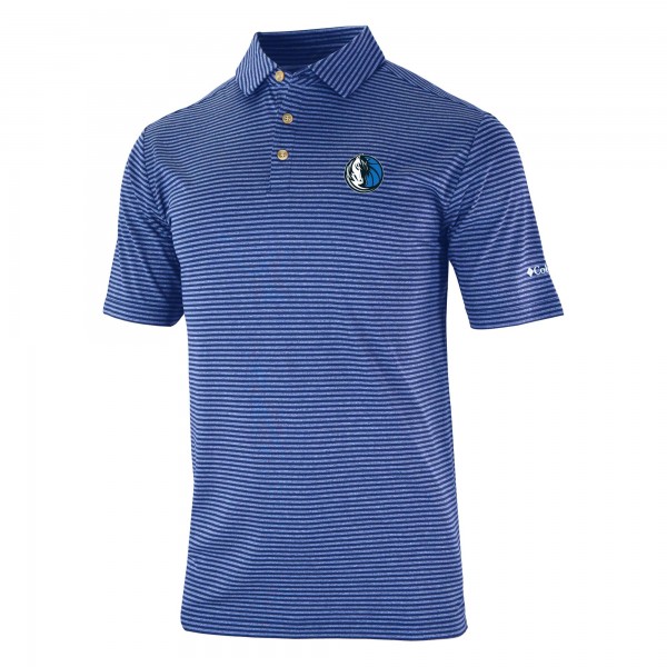 Поло Dallas Mavericks Columbia FW23 Mens Omni-Wick Club Invite II - Blue