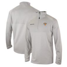 Пуловер New York Knicks Columbia Heather Gray Omni-Wick Rockin' It Top