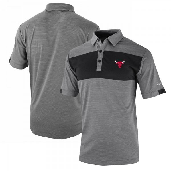 Поло Chicago Bulls Columbia Black Omni-Wick Total Control