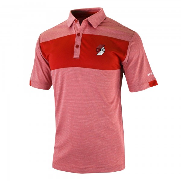 Поло Portland Trail Blazers Columbia Omni-Wick Total Control - Red