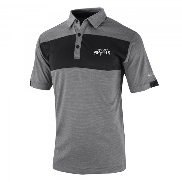 Поло San Antonio Spurs Columbia Omni-Wick Total Control - Black