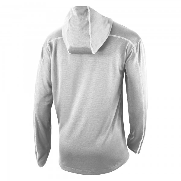 Футболка Los Angeles Lakers Columbia Shotgun Long Hoodie - Gray
