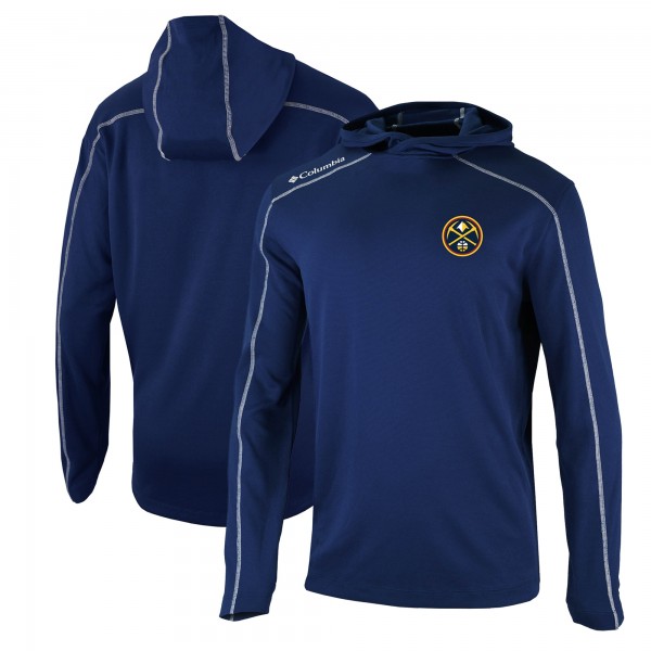 Кофта с капюшонам Denver Nuggets Columbia Shotgun - Navy