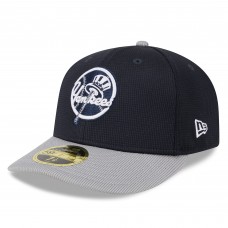 Бейсболка New York Yankees New Era Navy 2025 Batting Practice Low Profile 59FIFTY