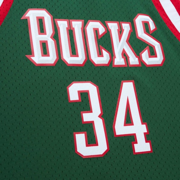 Игровая форма  Giannis Antetokounmpo Milwaukee Bucks Mitchell & Ness 2013/14 Hardwood Classics Swingman - Hunter Green