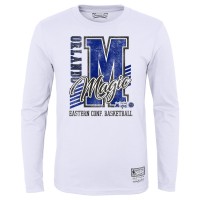 Футболка с длинным рукавом Orlando Magic Mitchell & Ness Youth Hardwood Classics Make The Cut - White
