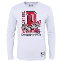 Футболка с длинным рукавом Toronto Raptors Mitchell & Ness Youth Hardwood Classics Make The Cut - White