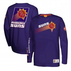 Футболка с длинным рукавом Phoenix Suns Mitchell & Ness Youth Heavyweight - Purple