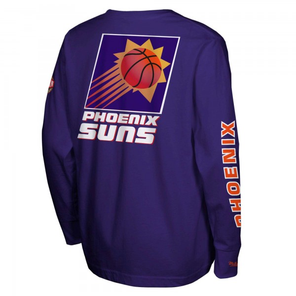 Футболка с длинным рукавом Phoenix Suns Mitchell & Ness Youth Heavyweight - Purple