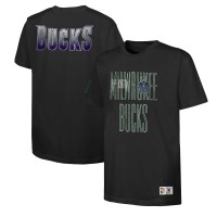 Футболка Milwaukee Bucks Mitchell & Ness Youth Hometown 2.0 - Black