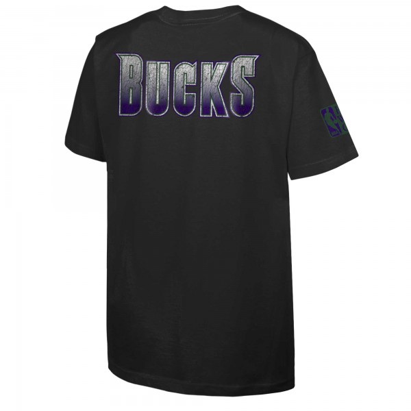 Футболка Milwaukee Bucks Mitchell & Ness Youth Hometown 2.0 - Black